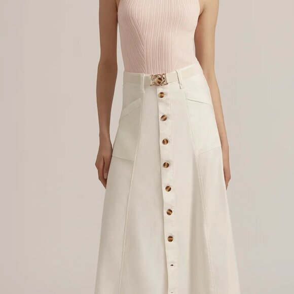 The Lila Skirt ~ Gardenia - Picture 7 of 10